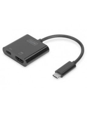Digitus DIGITUS USB 3.1 Typ-C zu HDMI Grafikadapter USB-C PD