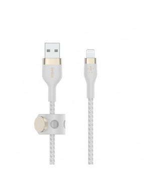 Belkin Pro Flex Lightning/ USB-A Kabel mfi zertifiziert 1m w