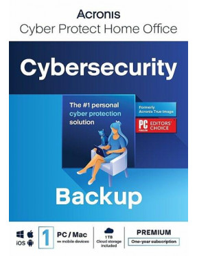Acronis Cyber Protect Home Office | Backup | Premium | 1TB |