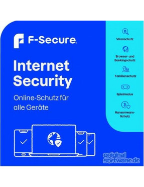 F-Secure Internet Security | 1 Gerät | 1 Jahr | Download & P