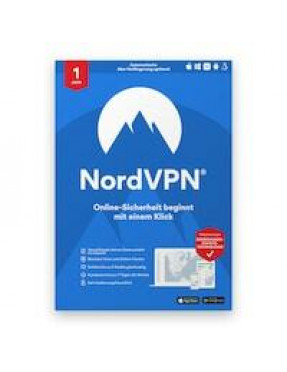 NordVPN Service VPN | 6 Geräte | 1 Jahr | Download & Produkt