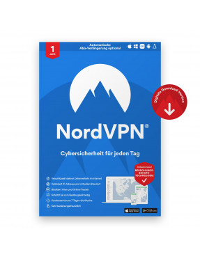 NordVPN Komplettes Sicherheitspaket | 1 Jahr | Download & Pr