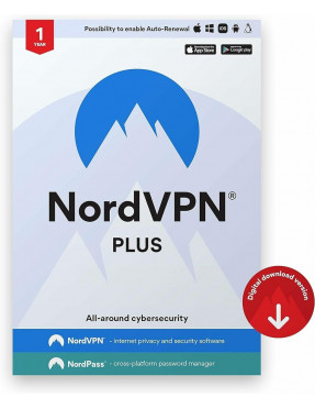 NordVPN Plus Cybersicherheitspaket | 1 Jahr | Download & Pro