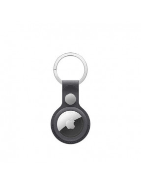 Apple Computer AirTag Feingewebe Schlüsselanhänger schwarz