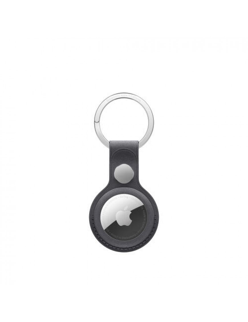 Apple Computer AirTag Feingewebe Schlüsselanhänger schwarz
