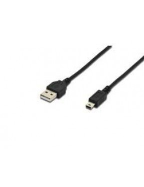 Digitus DIGITUS USB 2.0 Anschlusskabel, Typ A - mini B (5pin