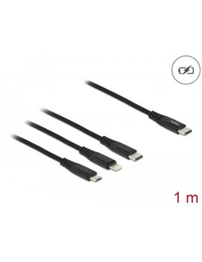 DeLOCK Delock USB Ladekabel 3 in 1 USB Type-C zu Lightning /