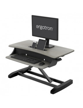 Ergotron WorkFit-Z Ergonomischer Schreibtischaufsatz klein g