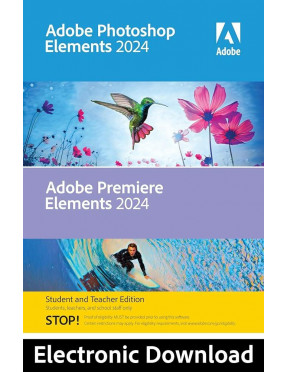 Adobe Photoshop & Premiere Elements 2024 | Box & Produktschl