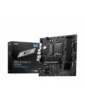 MSI PRO B760M-P DDR4 mATX Mainboard Sockel 1700 M.2/HDMI/USB