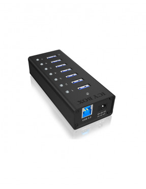 Raid Sonic RaidSonic Icy Box IB-AC618 7 Port USB 3.0 Hub ink