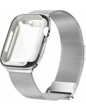 Vonmählen Milanese Loop Case 2 Band One Silver 42/44/45/49mm