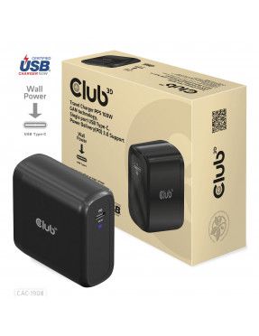 Club3D Club 3D Reise Ladegerät PPS 100W GAN, USB-IF TID-zert