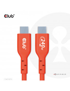 Club3D Club 3D USB 2.0 Typ-C Kabel USB-IF PD 240W St./St. 2m