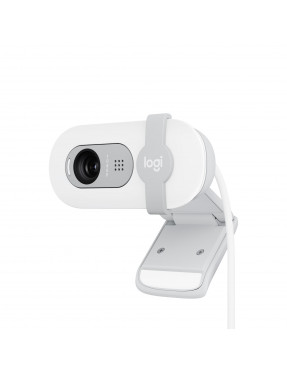 Logitech Brio 100 Full HD-Webcam Off-White - inkl. Beleuchtu