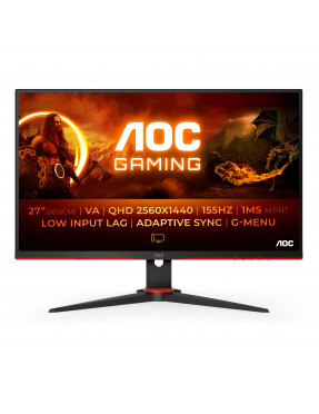 AOC Q27G2E/BK 68,6cm (27“) WQHD VA Gaming Monitor 16:9 HDMI/