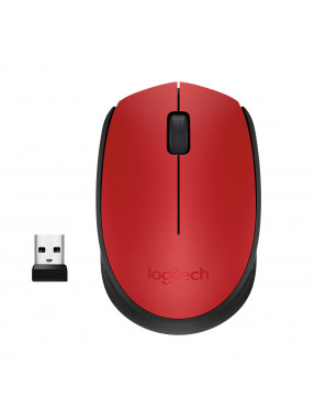 Logitech M171 Kabellose Maus Rot