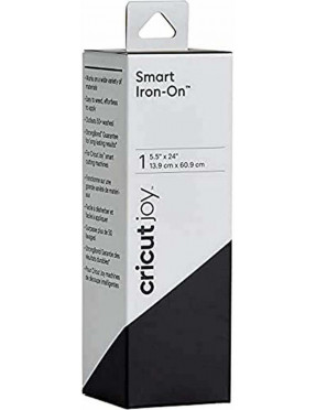 Cricut Joy Smart Aufbügelfolie 14 cm x 60 cm (black)