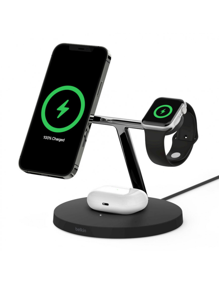 Belkin BOOST?CHARGE™?PRO Drahtloses 3-in-1-Ladegerät mit Mag
