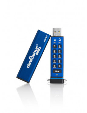iStorage datAshur PRO USB3.0 Flash Drive 128 GB Stick mit PI