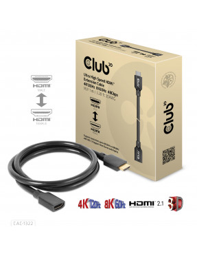 Club3D Club 3D Ultra High Speed HDMI Verlängerungskabel 4K12