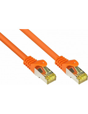 Good Connections Patchkabel mit Cat. 7 Rohkabel S/FTP orange