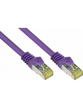 Good Connections Patchkabel mit Cat. 7 Rohkabel S/FTP 3m vio