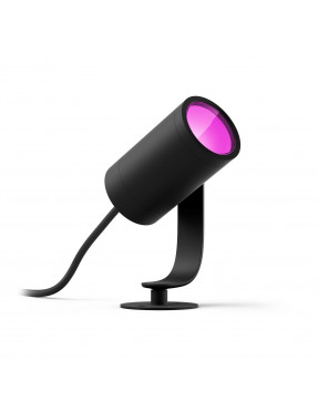 Philips Hue LED Gartenspot Lily 1er Basis-Set schwarz