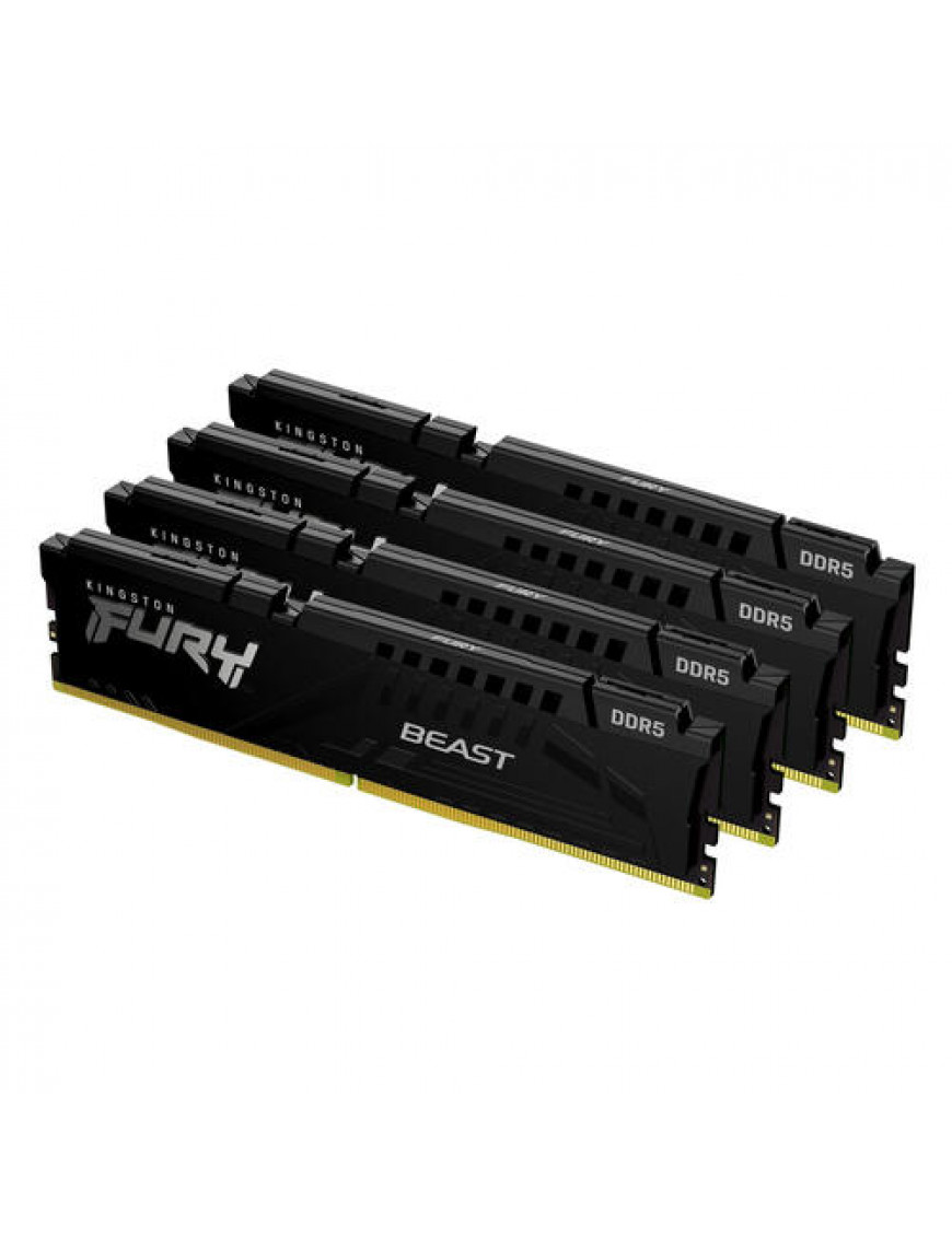 Kingston 128GB (4x32GB) KINGSTON FURY Beast Black XMP DDR5-5