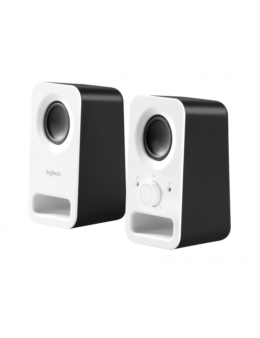 Logitech Z150 PC-Stereo-Lautsprechersystem weiß