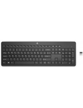 HP 230 Kabellose Tastatur Schwarz 3L1E7AA#ABD