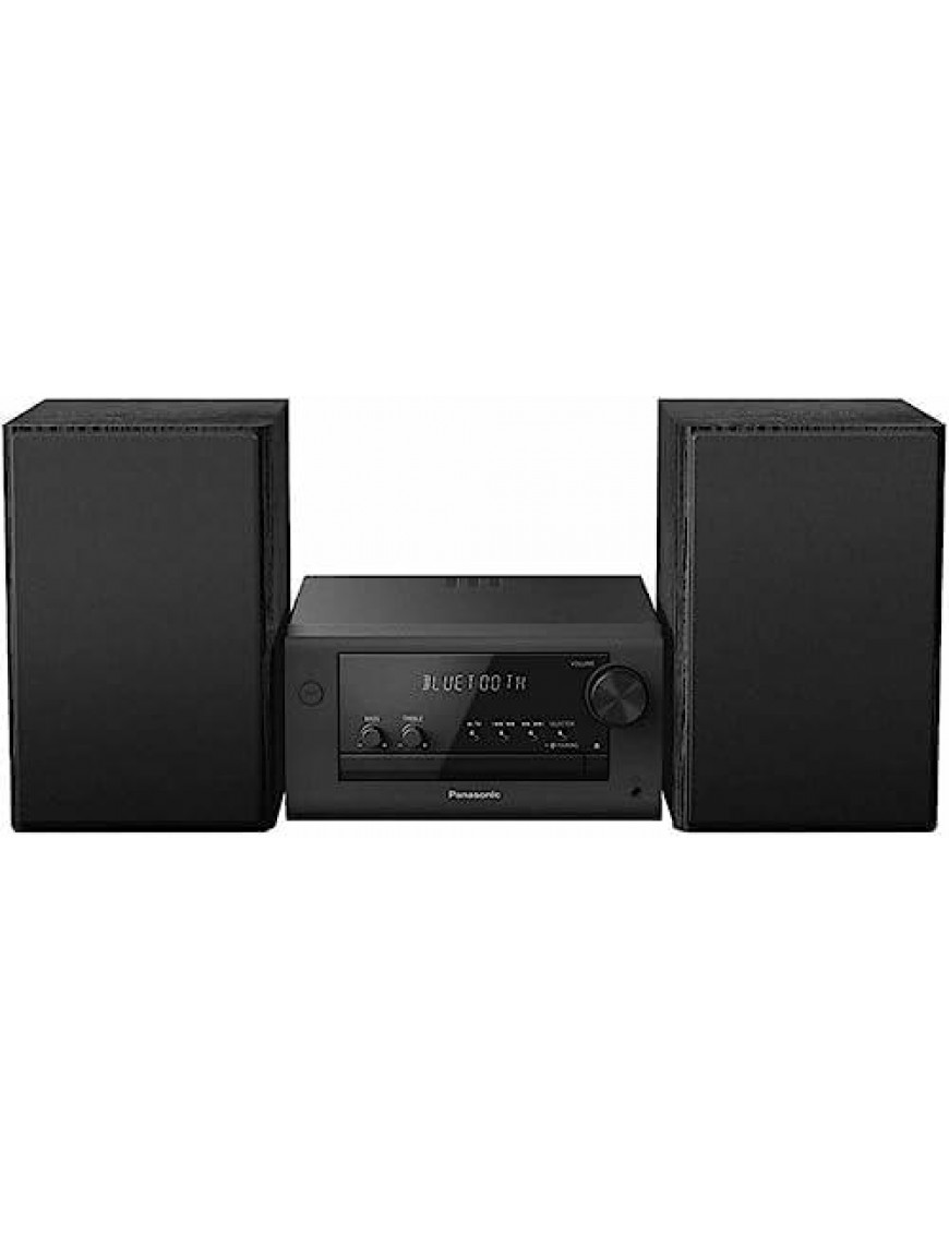 Panasonic SC-PM704EG-S Micro HiFi System mit 80W, CD, Blueto