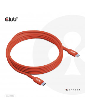 Club3D Club 3D USB 2.0 Typ-C Kabel Bidirektional USB-IF 480M