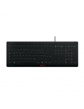 Cherry CHERRY STREAM PROTECT USB-A Tastatur, schwarz