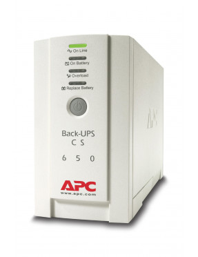 APC Back-UPS CS-BK650EI, 650VA (4x C13, Überspannschutz)