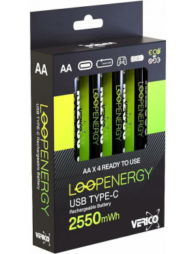 Verico International Co. Verico Loop Energy 4-Pack Mignon AA