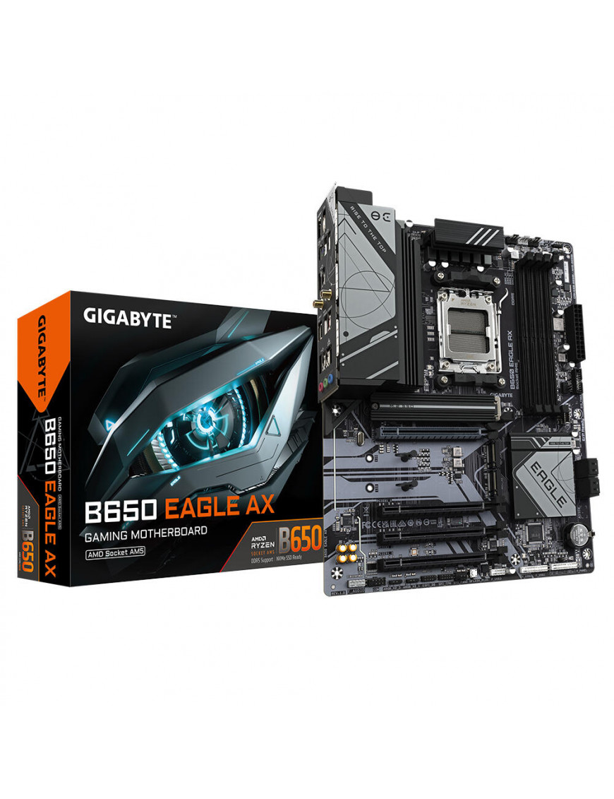 Gigabyte GIGABYTE B650 Eagle AX ATX Mainboard Sockel AM5 HDM