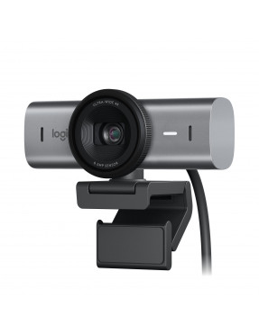 Logitech MX Brio Ultra Graphite, Webcam mit 4K für Zusammena