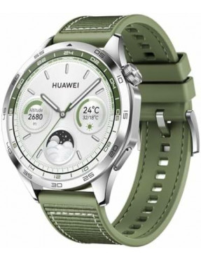 Huawei Watch GT 4 Smartwatch 46mm (Phoinix) silber/grün AMOL
