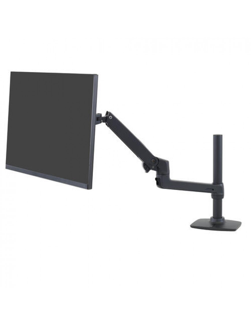 Ergotron LX Monitor Arm mit hoher Säule, Tischhalterung (sch