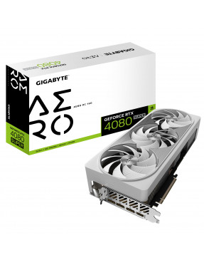 Gigabyte GeForce RTX 4080 SUPER AERO OC 16G Grafikkarte 3xDP