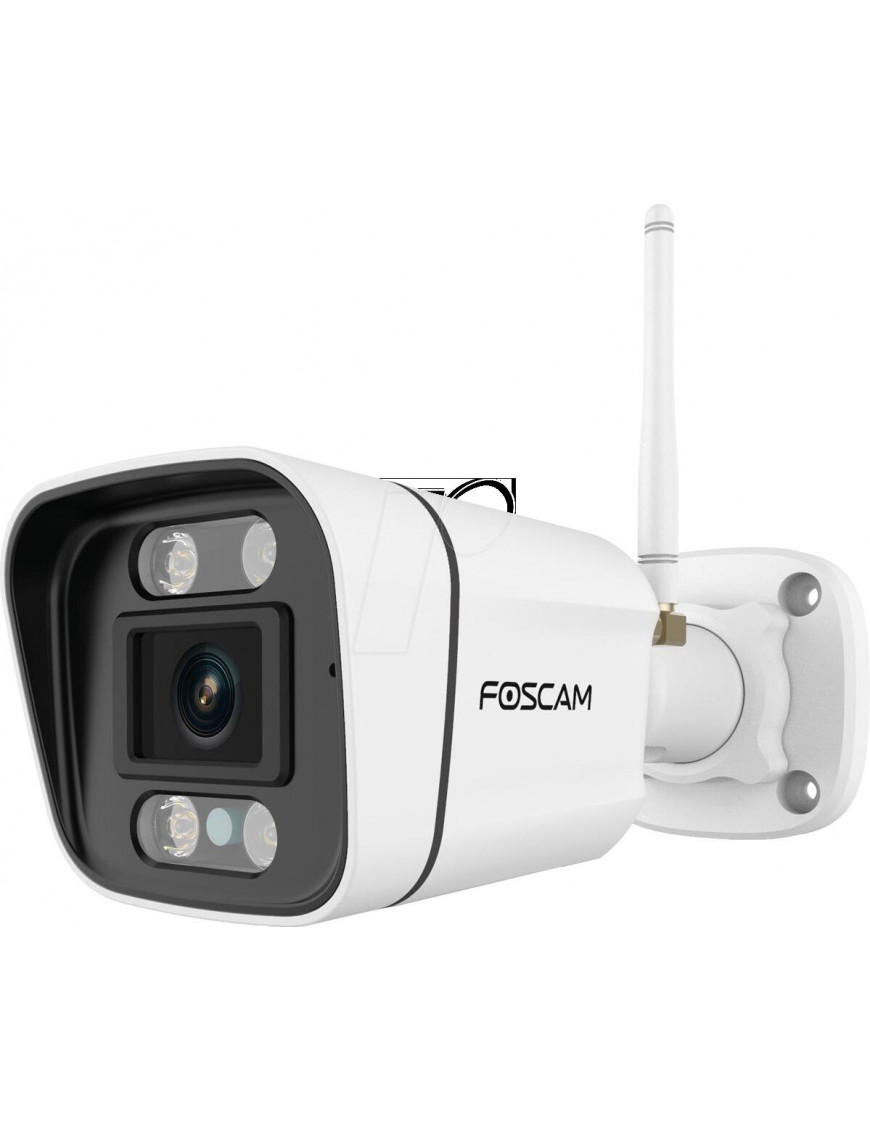 Foscam V5P 5 MP Dual-Band WLAN Überwachungskamera weiß