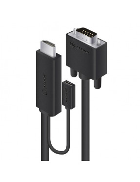 ALOGIC HDMI / VGA Kabel mit USB Power 2m