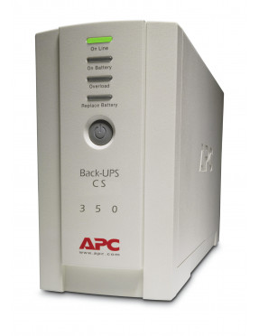 APC Back-UPS CS-BK350EI, 350VA (4x C13, Überspannschutz)