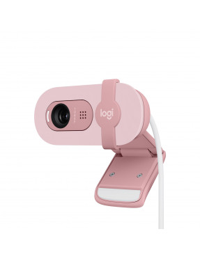 Logitech Brio 100 Full HD-Webcam Rosé - inkl. Beleuchtungsko