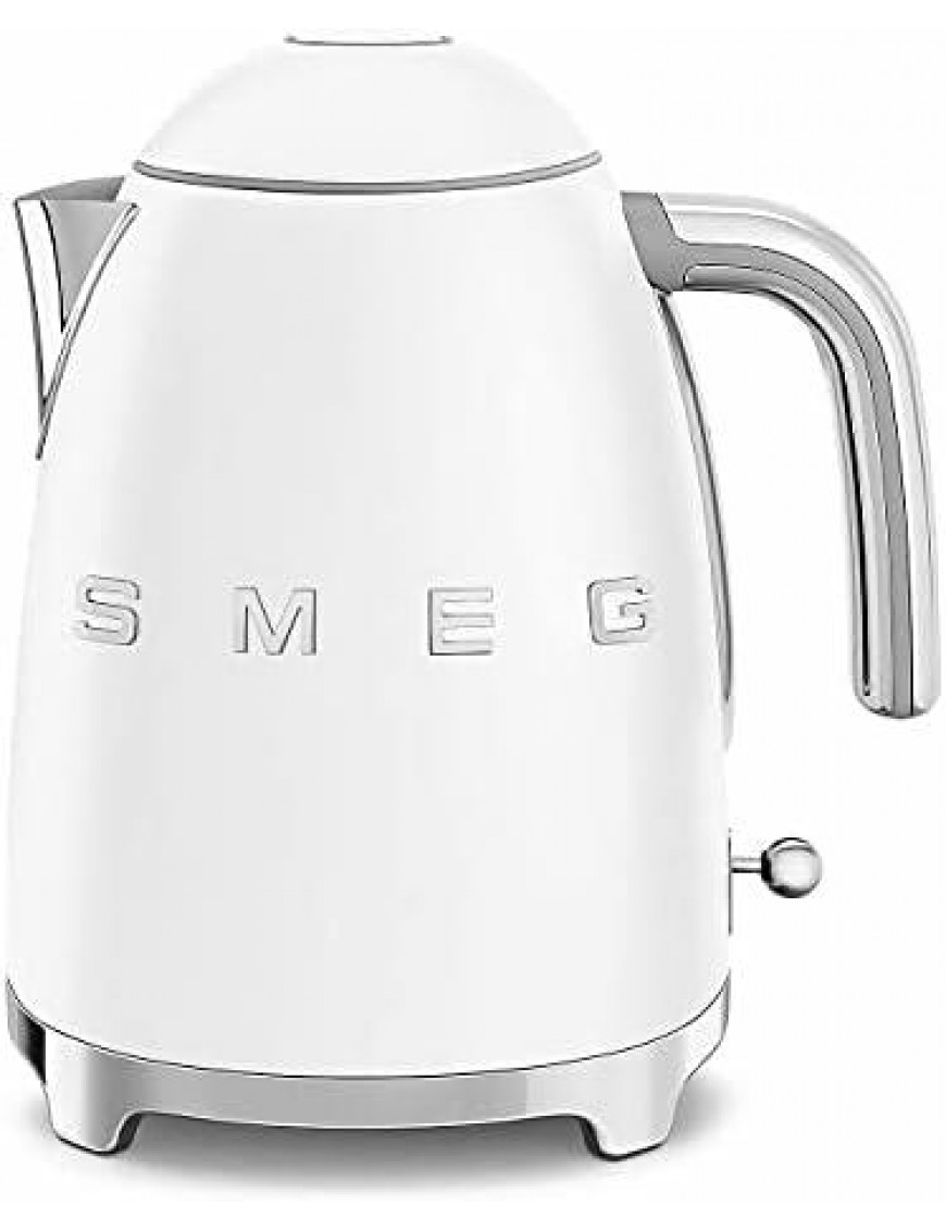Smeg SMEG KLF03WHMEU 50s Style Wasserkocher Matt-Weiß