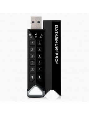 iStorage datAshur PRO2 16 GB USB3.2 Stick mit PIN-Schutz Alu