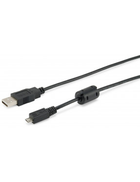 Equip EQUIP 128596 USB 2.0 A auf Micro-B Kabel, 1.0m , Black