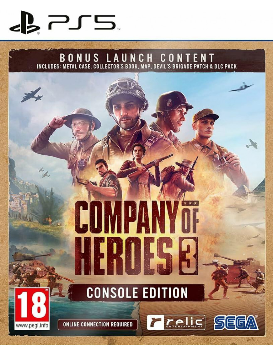 SONY Company of Heroes 3  Launch Edition (Metal Case) - PS5