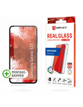 Displex DISPLEX Real Glass + Case Samsung Galaxy S23